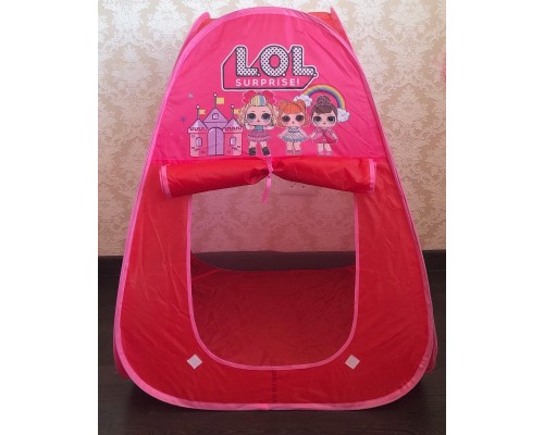 Детская игровая палатка домик "LOL"