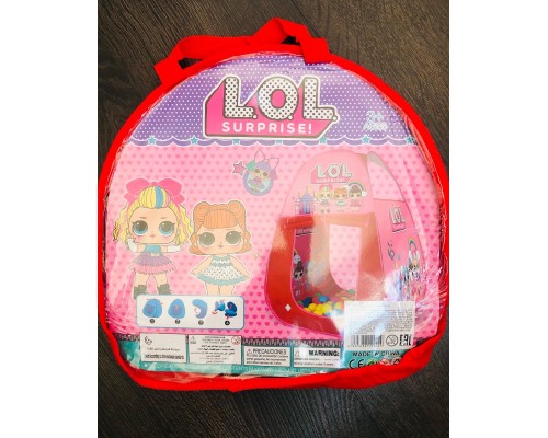 Детская игровая палатка домик "LOL"