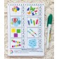 Многоразовый блокнот «Развивающие задания для детей 3-4 лет» (маркер не входит в комплект)