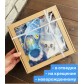 ! Подарочный набор для мальчика 0+, подарок мальчику 0+, подарок на крещение, подарок новорожденному, подарок в отведки  (Носочки-погремушки + Ниблер + Платочек-шуршалка)