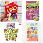 1 вариант 7-8 лет Подарок на день рождения Настольная игра "UNO" + Книга со скрет-слоем + Тату + пакет