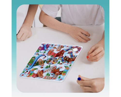 Настольная игра ходилка-бродилка «Забег по крышам», арт. 3584809