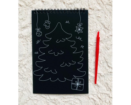 Активити-книга «Волшебные гравюры», арт. 5024494