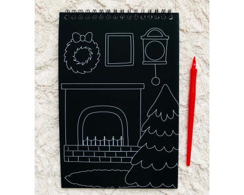 Активити-книга «Волшебные гравюры», арт. 5024494