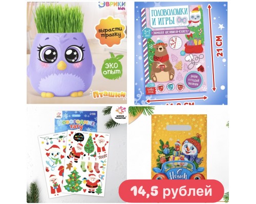 !! РАЗНЫЕ!!!! Новогодний подарок МИКС для ребенка для детей 8-10 лет (3-4 класс)