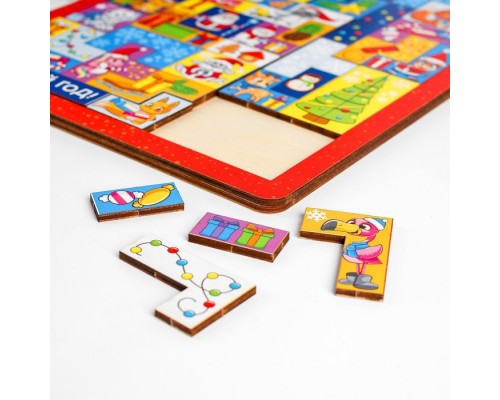 Новогодняя головоломка. Тетрис «Новый год! Любимый праздник»