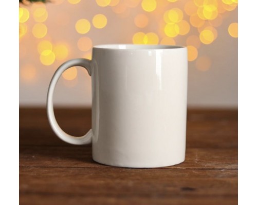 Набор для творчества кружка под раскраску «Мешок подарков» краска 6 цв по 2 мл, кисть, 300 мл