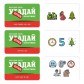 Новогодние фанты «Новый год: Угадай песню по картинке», 20 карт, 7+
