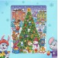 Пазл светящийся «Ждут зверята Новый год», 88 деталей