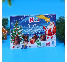 Шоколад молочный Hibbi "Рождественские фигурки", 100 г