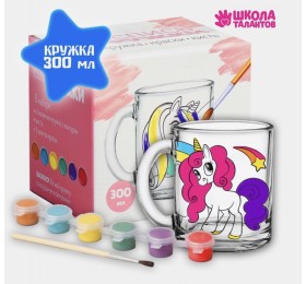Набор для творчества. Роспись кружки «Единорожки», Школа талантов, арт. 4583506