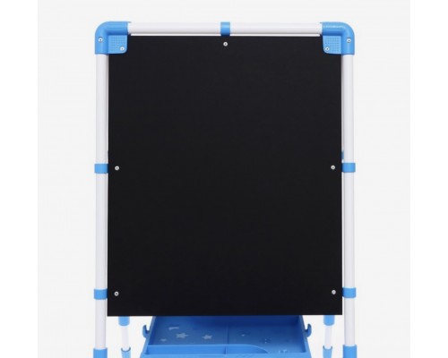 Магнитно-маркерная доска растущая, мольберт двухсторонний для рисования со счетами