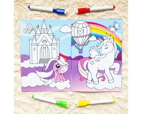 Многоразовая раскраска «Пони»