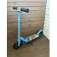 Детский и подростковый складной самокат Scooter двухколесный (6-15 лет) синий-желтый