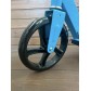 Детский и подростковый складной самокат Scooter двухколесный (6-15 лет) синий-желтый