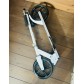 Детский и подростковый складной самокат Scooter двухколесный (6-15 лет) белый