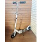 Детский и подростковый складной самокат Scooter двухколесный (6-15 лет) белый