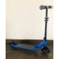 Детский складной самокат Scooter двухколесный (5-9 лет) синий