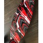 Детский самокат Scooter Maxi с принтом и светящимися колесами 036Z (черный/красный принт)