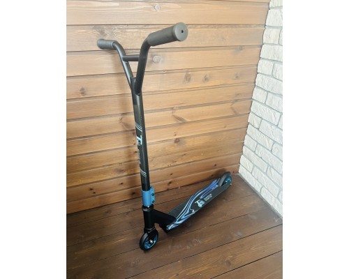 + Акция! Трюковой детский подростковый самокат прыжковый Suncolor Scooter (синий) 7+, арт. D10