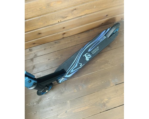 + Акция! Трюковой детский подростковый самокат прыжковый Suncolor Scooter (синий) 7+, арт. D10