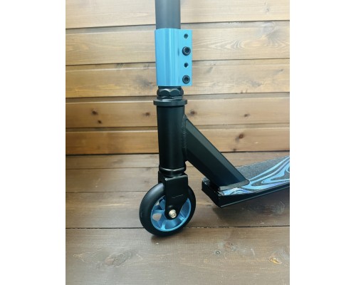+ Акция! Трюковой детский подростковый самокат прыжковый Suncolor Scooter (синий) 7+, арт. D10
