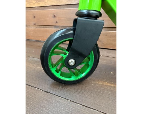 Трюковой детский подростковый самокат прыжковый Urban Scooter (cалатовый) 6+, арт. N6T