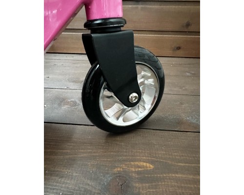+ Трюковой детский подростковый самокат прыжковый Urban Scooter (розовый) 6+, арт. N6T