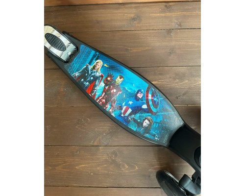 Детский самокат Scooter Maxi (2,5-7 лет) со светящимися колесами (Герои), арт. 0072R