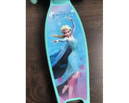 Детский самокат Scooter Maxi (2,5-7 лет) со светящимися колесами (Холодное сердце), арт. 0072R