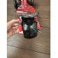 Детский самокат Scooter Maxi с принтом и светящимися колесами 036Z (черный/красный принт)