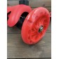 Детский самокат Scooter Mini (1,5-4 года) со светящимися колесами (красный/гонки), арт. 038z