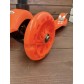 Самокат детский Scooter Maxi Макси со светящимися колесами 036S (оранжевый)