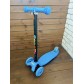 Детский самокат Scooter Maxi со светящимися колесами 036S (голубой)