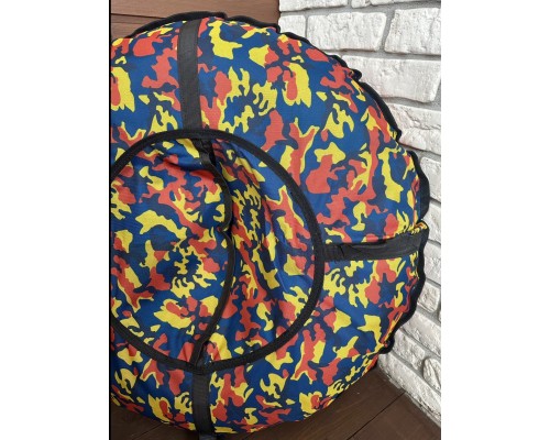 Тюбинг-ватрушка, диаметр чехла 80 см, ткань/тент