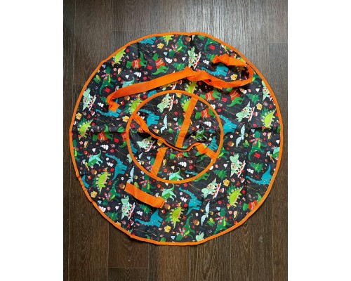 Тюбинг-ватрушка, диаметр чехла 90 см, ткань/тент