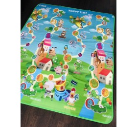 Развивающий термоковрик коврик (теплый пол) 180х150х0,5 см, КрошкаЯ, арт. 2333378