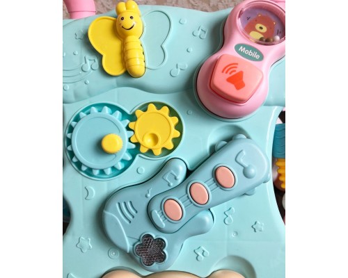 Детские музыкальные ходунки-каталка, ходилка, развивающий центр со съёмными элементами