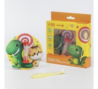 Набор зубная щётка и детские песочные часы для чистки зубов на присоске «Веселые друзья», арт. 7121421 !!!