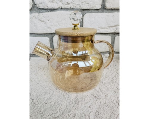 Чайник заварочный стеклянный 1 литр