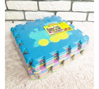 Коврик-пазл "Транспорт", 10 элементов 30 х 30 см, арт.2910С