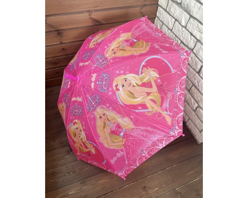 Детский зонт (зонтик) со свистком (Барби)