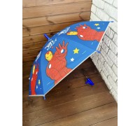 Детский зонт (зонтик) "Зонтик" со свистком, Зонт детский, Мстители, 8 спиц d=86 см