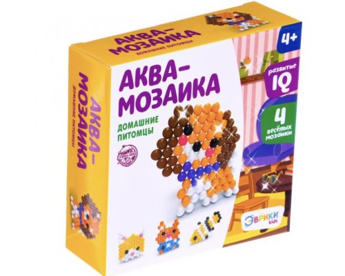 Аквамозаика для детей «Домашние питомцы»