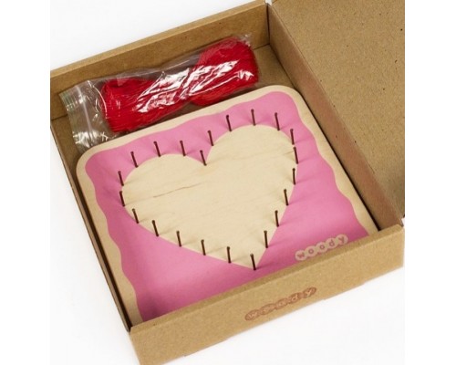 Набор для детского творчества «Сердце» из серии цвик-арт, Woody, арт. 02000