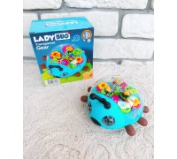 Игрушка Жук прозрачный музыкальный с вращающимися шестеренками внутри, арт. YJ-3039