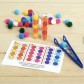 Развивающий набор «Цветные бомбошки: сложи по образцу по методике Монтессори», IQ-zabiaka, арт. 4316488