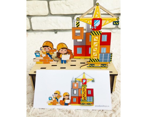 Настольная игра «Панорама. Стройка»