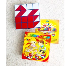 Головоломка кубики «Сложи узор», Корвет, арт. 1126722