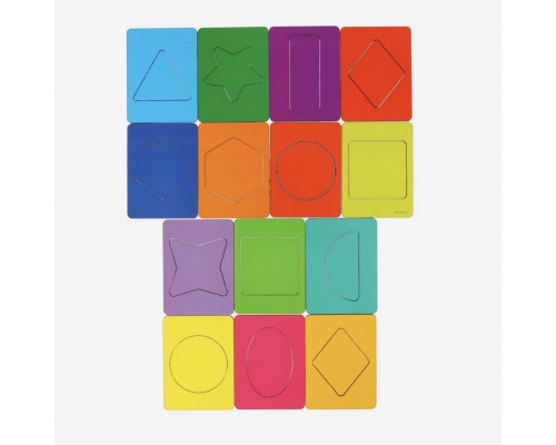 Досочки (доски) Сегена однотонные, 14 штук, арт. 9172337